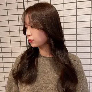 セミロング カラー 💎透明感カラー特化 💎TAISEIのヘアスタイル