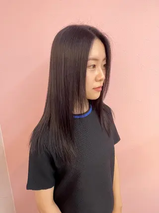 カラー 松本 ゆまのヘアスタイル