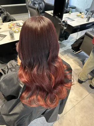 ロング カラー 原宿プルエクステ 🎀NENE🎀のヘアスタイル