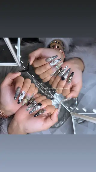 ネイル 加納 莉音のネイルデザイン