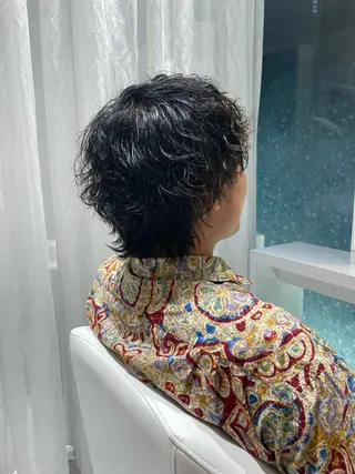 パーマ メンズ 山田 ひかりのヘアスタイル