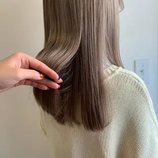 カラー MARU パーマ/レイヤーのヘアスタイル