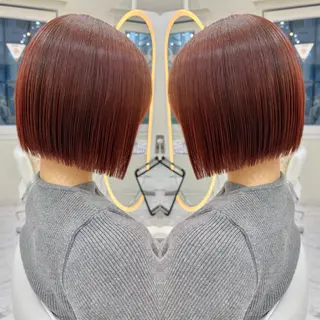 ショート ボブ/髪質改善/ ミディアム/浅川俊輝のヘアスタイル