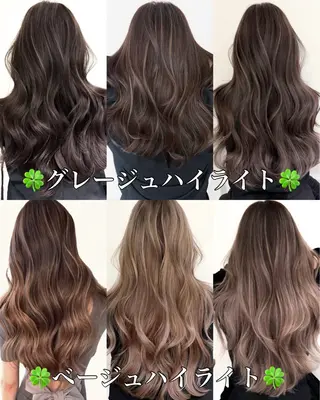 ロング カラー ✨ハイライトの達人 ボブ/ショート/雪下のヘアスタイル