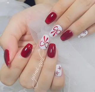 ネイル 𝐲𝐮𝐦𝐢🎀 長さ出しデザイン専門のネイルデザイン