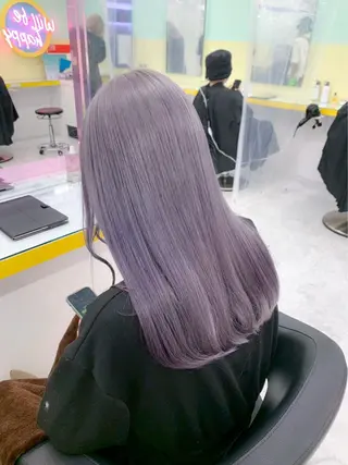 ロング カラー ヘアアレンジ 💓ブリーチ特化 透明感💓あい💓のヘアスタイル