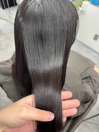 セミロング 髪質改善メニュー 長井 美佐子のヘアスタイル