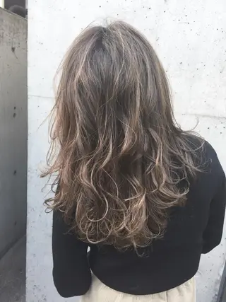 ロング カラー 似合わせ専門美容師 なかじまのヘアスタイル