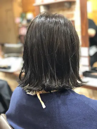 ミディアム カラー ✨大人美人ショート✨ 店長 藤井一輝のヘアスタイル