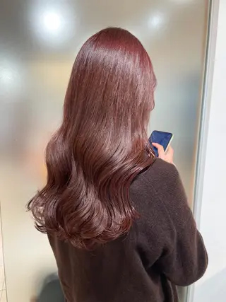 ロング カラー 佐藤 梨里花 ❤︎のヘアスタイル