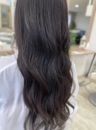 ロング カラー パーマ Ash銀座店💜 misaのヘアスタイル