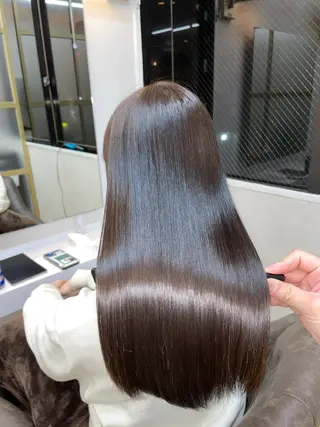 ロング カラー 髪質改善特化 スギヤマハヤトのヘアスタイル