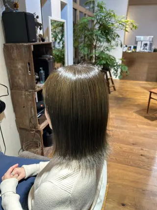 ミディアム カラー 池田 洸斗のヘアスタイル