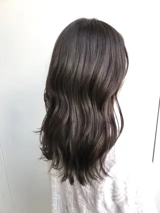 セミロング カラー 中塚 義人のヘアスタイル