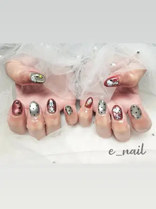 ネイル e_nail🍀自宅 サロン八潮eri☆　のネイルデザイン