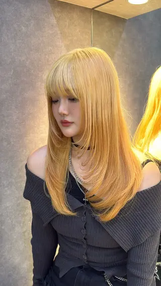 ロング kouta/レイヤー /暖色カラー🌙のヘアスタイル