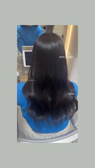 ロング カラー 🫧韓国ミディアム カット🫧/ナナミのヘアスタイル