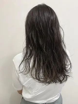 ロング カラー 肌に馴染むカラー 梅田・増田のヘアスタイル
