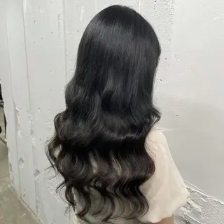 ロング カラー 🧡艶髪ちゅるん髪 🫧🧡YUKI❄️のヘアスタイル