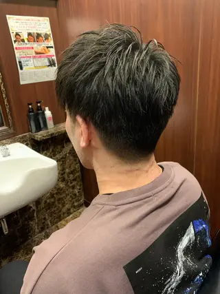 ショート メンズ 羽木 隆徒のヘアスタイル