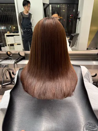 ロング パーマ 北村 岳久翔のヘアスタイル