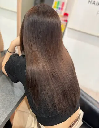 ロング カラー 横浜/エクステ特化× 艶カラー/あいかのヘアスタイル