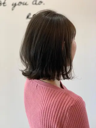 ミディアム カラー 中村 優太のヘアスタイル