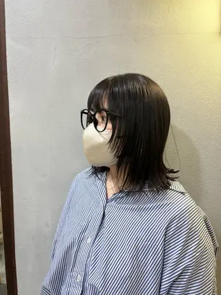 ミディアム mono / Manatoのヘアスタイル