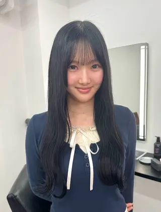 ロング カラー 池袋/カラー/ リオナのヘアスタイル