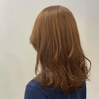 セミロング カラー 🫧nari🫧 谷町 大阪のヘアスタイル