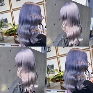 ミディアム カラー カジュアルを女っぽく 𝗮𝘆𝗮𝗰𝗼のヘアスタイル