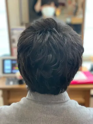 ショート パーマ メンズ ✄﻿メンズカット✄﻿ natsuのヘアスタイル