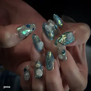 ネイル posa nail モエミのネイルデザイン