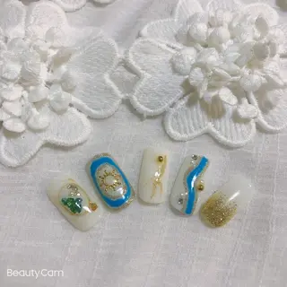 ネイル ガレンドウ 白澤 愛子のネイルデザイン