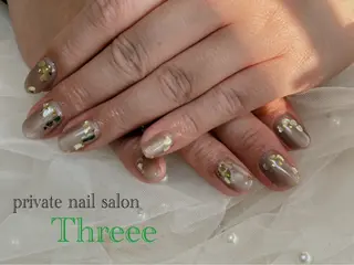 ネイル Nail salon - Threee　-のネイルデザイン