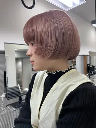 ショート 似合わせパーマ/ 山本銀次郎のヘアスタイル