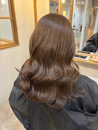 ミディアム カラー Matsubara asuka  ☪︎のヘアスタイル