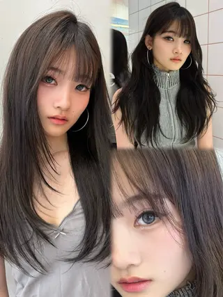 ロング 色気レイヤースタイル 洒落色気ヘアマサトのヘアスタイル