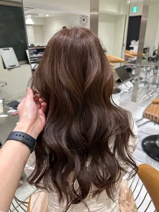 ロング カラー 表参道/似合わせ レイヤー/ryoのヘアスタイル