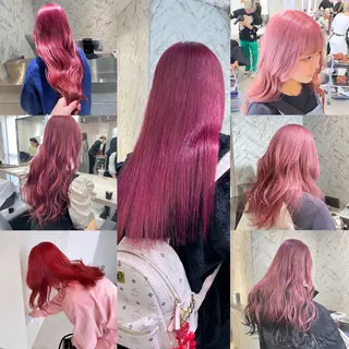 セミロング カラー 🎗副店長/井上 竜 ブリーチ指名No.1のヘアスタイル