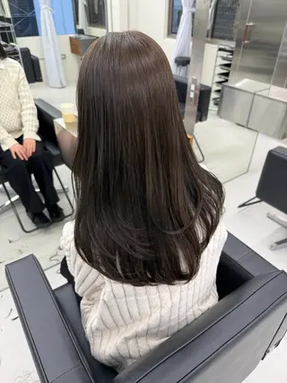 ロング カラー 表参道🌿赤み消し カラー/チナツのヘアスタイル