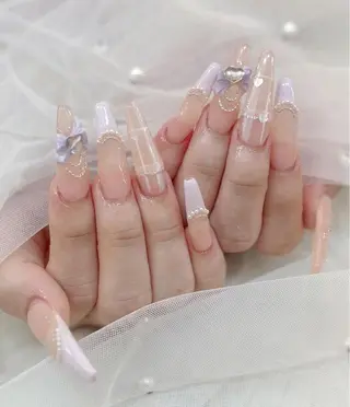 ロング Aila Nail ShinOkuboのネイルデザイン