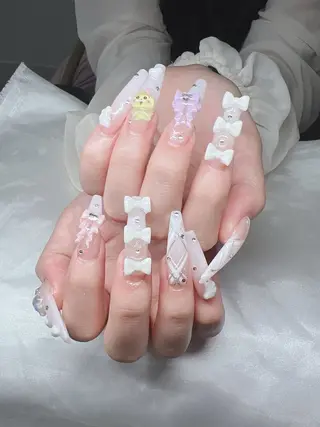 ネイル Lee Nails チップ長さだし専門店のネイルデザイン