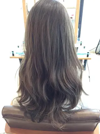 セミロング ロング カラー パーマ TOPstylist ✂️フセケイタ✂️のヘアスタイル