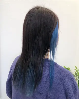 カラー ツノガイ エリのヘアスタイル