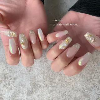 ネイル AERA nail shino🐱⸝꙳のネイルデザイン