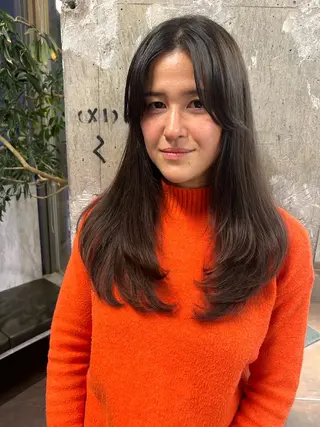 セミロング ヘアアレンジ 松井美樹/似合わせ ガーリー・韓国のヘアスタイル