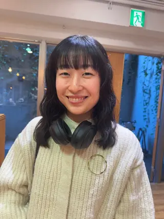ミディアム 大人可愛い♡コテ巻き パーマ🌼杉田 萌恵のヘアスタイル