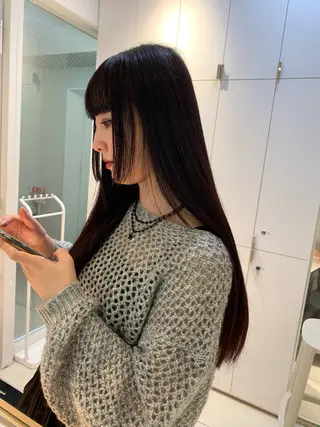 ロング カラー ヘアアレンジ stylist ◎RUKI.のヘアスタイル