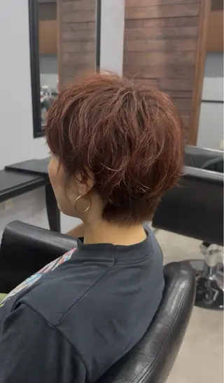 ショート 藤中 隆悟のヘアスタイル